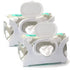 Gadjit Wet Wipes, Hand Wipes & Baby Wipes Wall Dispenser (2 Pack)