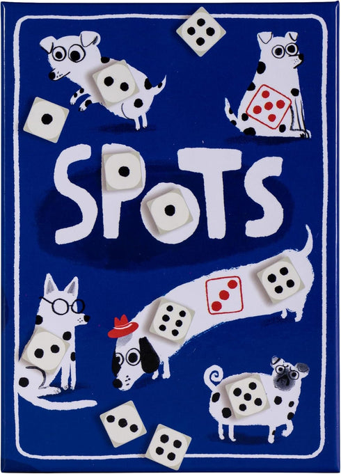 CMYK Spots Dice Game A Game About Rolling Dice, Pushing Your Luck,