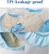 YingXue 2 Pack Washable Incontinence Underwear for Men/Women, TPU Leakage-Proof Adult Cloth Diaper Nappy with Inserts