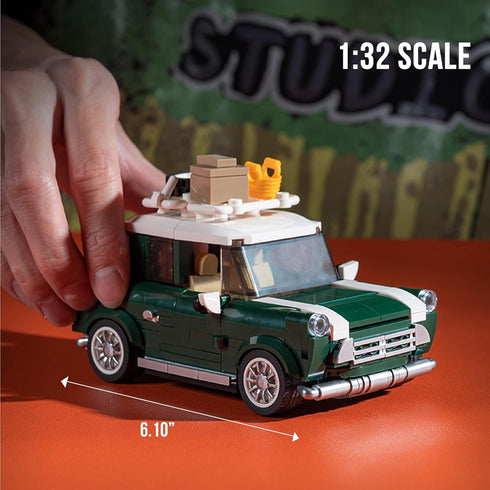 dOBROMOb Summer 356 Set 1:32 8+ dOMOb Mini Camper Car Building Kit pcs Building Blocks w/Container Display Box Modular