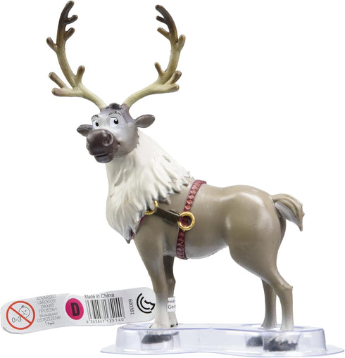 Bullyland 13514 Disney Frozen Toy - Walt 2, Sven, 12 cm Tall, Hand-Painted Figure, PVC for Boys and Girls