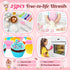 GIFTINBOX Kids Cooking and Baking Chef Set, 25PCS with Kids Apron, Chef Hat & Utensils, Birthday Toys for 3-8 Yr Olds