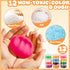 3 1 Set, 3+ (12 Crelloci in Color Dough Kitchen Creations Ice Cream Spaghetti Burger Maker Machine, Art Crafts Food