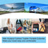 KUSIKIKA Toddler Airplane Bed, Airplane seat Extender for Kids,Kids Airplane Seat Extender Travel Bed,Airplane Must