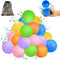 SOPPYCID Reusable Magnetic Water Balloons, Quick Fill Self Sealing Water Bombs for Kids Adult Water Polo Fight Games