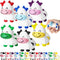 Wettarn 24 Pcs Cows Party Favors Cows Foam Stress Toy Fidget Toy