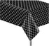 CC HOME 1 Pack Black Dragon Plastic Tablecloth 54 x 87 Inch for Buffet, Birthday Party, or Kitchen Use