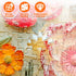 1000 24x24 Inches, Jigsaw Puzzles for Adults Pieces, Colorful Pretty Plant Floral Square Challenging Unique Puzzle