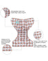 12pounds 6pcs 12 6SVB129 ALVABABY Baby Pocket Newborn for Less Than Baby Snaps Cloth Diapers Nappy with Inserts