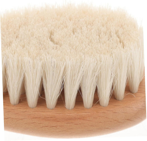 Set ibasenice Hair Brush with Soft Bristles and Comb Grooming Kit for Newborns Gentle Bath Brush for Delicate Scalp