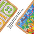 12 Inches 2 1, 1 2 16 Crobyi Ludo Board Game + Snakes&Ladders, in Classic Board Game for Adults and Kids, Including