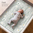 Pack Set 2 Pack, Pack GRSSDER Stretchy Ultra Soft Jersey Knit Fitted n Play Sheets Universal Fitted Portable