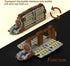 Battle Army Clone Platoon Attack Craft Building Kit, 32-Piece Troop Carrier with 2 Droidekas for Kids 6-12