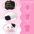 9.8" Happy Birthday Cow Plush Toys Cute Soft Cow Stuffed Animal Gifts for Boys Girls