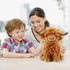 Highland Cows Stuffed Animal - Realistic Scottish Cow Plush Toy - Brown Cow, 10.8 Inch