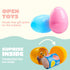 2.2' 60 JOYIN PCS Prefilled Pastel Eggs with Assorted Toys, Stuffed Toys for Easter Egg Hunt, Kids Basket Stuffer