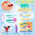 Dentist Color Dough Set, Dental Tools Kit for Kids Toddlers 3 Years and Up, Art & Craft Gift