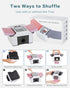 ONTILT M1 200mAH 1-2 10 Automatic Card Shuffler with AUTO & Manual Mode, Low Noise, Rechargeable Built-in Battery