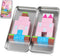 Jollynamy Mini Portable Magnetic Blocks with Iron Storage Box - Travel Magnet Building