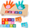 BSADIY Montessori Toys for 3-5 Year Old, Educational Math Manipulatives Learning Toys for
