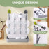 Hranio 12 Baby Bottle Drying Rack Baby Bottle Organizer Drying Rack Space Saving Foldable Dish Can Dry Up to Bottles
