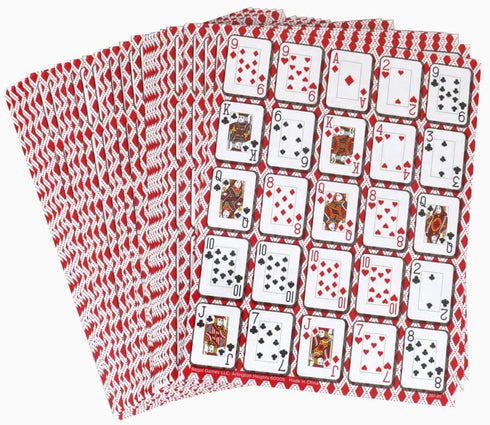 Set 36 600 1 72 Regal Games - Poker Keeno Bulk Game - Includes Two-Sided Boards, Scoring Chips, Deck of Standard Poker