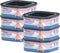 Omlishy 6 Pack Jumbo Square Bags Refill Compatible with Diaper Genie Compact, Select