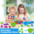 Counting Animals Matching Game with Sorting Bowls | Montessori Preschool Learning Toys for Kids - Zoo