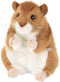 Bearington Collection Cheeks Stuffed Hamster, 6” Plush Toy, Ultra-Soft, Gift for Animal Lovers