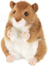 Bearington Collection Cheeks Stuffed Hamster, 6” Plush Toy, Ultra-Soft, Gift for Animal Lovers
