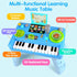 1-3, 6-9-12-18 1 Baby DJ Table for Toddlers Baby Musical Piano Toys Months Toddler Activity Learning DJ Mixing Table