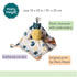 Mary Meyer Sweet Pineapple Soothie Security Blanket, 10 x 10-inches
