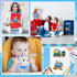 T-Antrix 24 Sheets Make A Train Stickers Make Your Own Stickers for Kids Toddlers with Steam, Freight, Bullet & Trolley