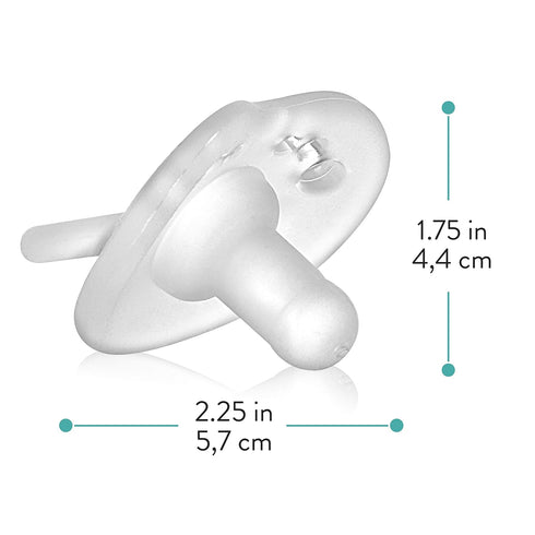 1 0 6 (Pack 6) Evenflo Feeding Balance Plus Stage Cylindrical Baby, Newborn and Infant Pacifier - Developed