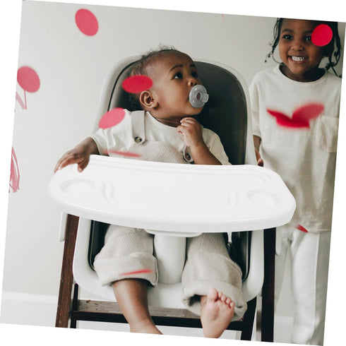 Tray Baby Dinner Tray for high Chair Dinner Plate Universal high Chair Plastic Toddler Wooden Toddler Child Accessories