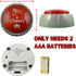 Airhorn Can Sound Button with Applause and Cheers, Funny Easy Button, Noise Maker Buzzer for Office, Sporting Event