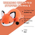 24" 4.2 Lb WeBingo Weighted Stuffed Animals, Weighted Fox Plush Toy Soft Pillow Cute Giant Plushie Gifts for Kids