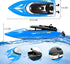 2PACK Adults,10km/H 2.4G 4 RC Boat,Remote Control Boats for Kids and High Speed Remote Control Boat,Fast RC Boats
