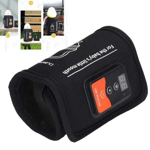 Portable USB Baby Bottle Heater for Quick Heating - Ideal for Home & Car