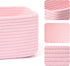 Closet 13x8.5x5.1 3 Packs MiniArk Small Storage Baskets for Organizing | Organizer Bins | Shelf Toy Basket | Woven Rope