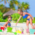 6 Pack 7 Inch Sets Set Summer Chivao Beach Sand Buckets and Shovels Castle Model Sand Buckets and Shovels Beach Pails