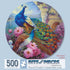 Bits and Pieces - 500 Piece Round Jigsaw Puzzle for Adults – ‘Marvelous Garden’ 500 pc Large Piece Jigsaw by Artist Oleg Gavrilov - 20” in Diameter