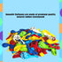 Amandir 152Pcs Balloon Arch Garland Kit, Blue Red Yellow Cow Cloud Pattern Latex Balloons for Kids Birthday Baby Shower