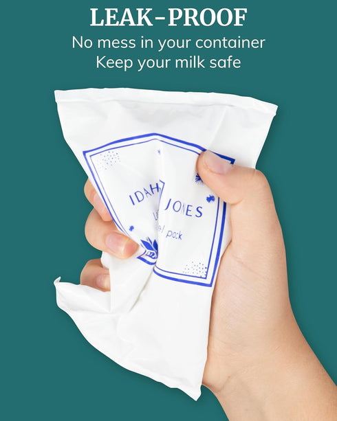 Packs Ice for Cooler - Reusable & Refreezable - for Breastmilk Storage, Lunch Boxes, Food, Camping - Long Lasting