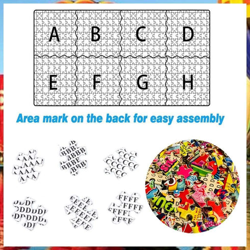 YINSHENG Jigsaw Puzzles for Adults 1000 Piece Crazy Candy, Educational Game Toys for Home Wall Decoration