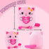 10-Inch Best Mom Ever Gifts, Pink Cat Stuffed Animal Mom Birthday Gift from Daughter Son, Unique Present Ideas