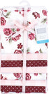 Set, Hudson Baby Unisex Cotton Flannel Receiving Blankets Sweet Roses