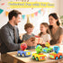 1 1-3, Set, 1 2 12-18 Pbooo Toys for Year Old Boy, Press and Go Car Toys for Toddlers Push and Go Animal Toy Cars