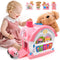 Toys for 1+ Year Old Girls 9-in-1 Montessori Musical Toddler Activity House