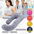 Momcozy 57 Inch Pregnancy Pillows for Sleeping, U Shaped Full Body Maternity Pillow with Removable Cover - Support